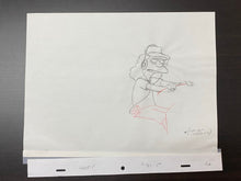 Load image into Gallery viewer, The Simpsons - Original drawing of Otto Mann (Episode: The Mook, The Chef, The wife and her Homer, 2005)
