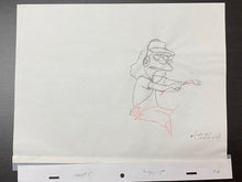 Load image into Gallery viewer, The Simpsons - Original drawing of Otto Mann (Episode: The Mook, The Chef, The wife and her Homer, 2005)
