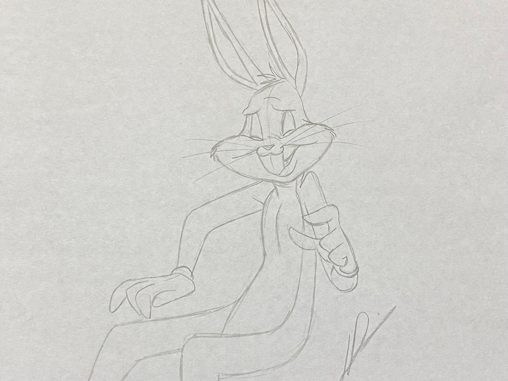 Bugs Bunny - 178 For Sale on 1stDibs  bugs bunny artist, bugs bunny  drawings, bugs bunny smoking drawing