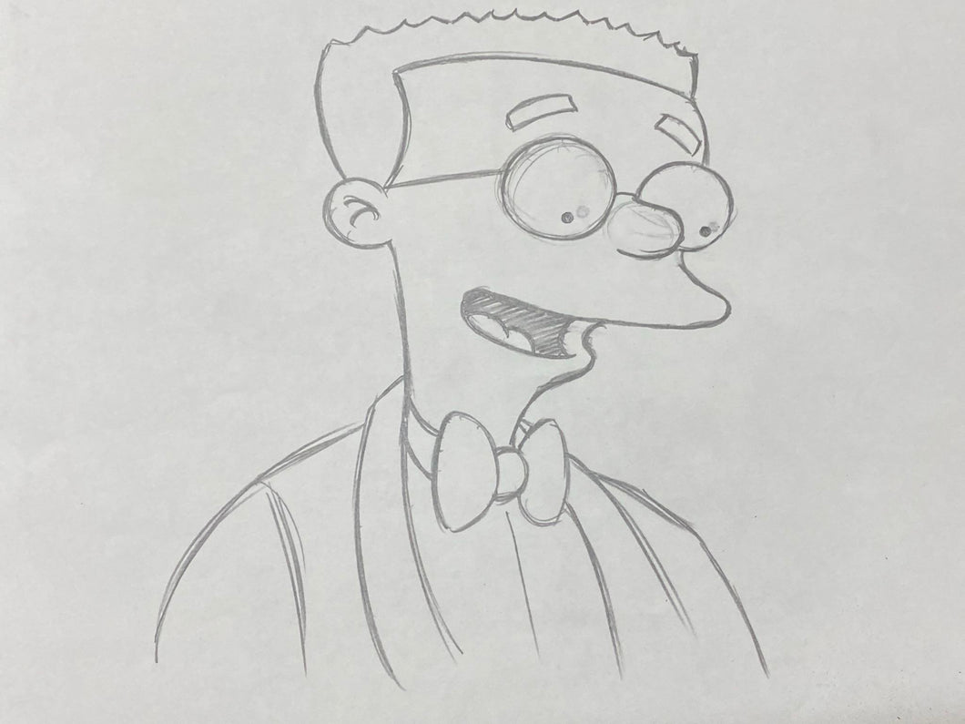 The Simpsons - Original drawing of Waylon Smithers