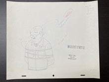Load image into Gallery viewer, Tintin - Original drawing of Frank Wolff (On a marché sur la Lune)
