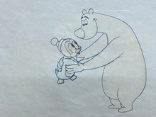 Load image into Gallery viewer, Chilly Willy - Original animation drawing of Maxie the Polar Bear and Chilly Willy (framed)
