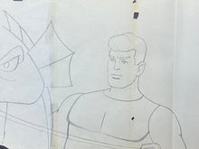 Load image into Gallery viewer, The Superman/Aquaman Hour of Adventure - Original animation drawing of Aquaman - BIG SIZE
