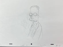 Load image into Gallery viewer, The Simpsons - Original drawing of Professor Frink
