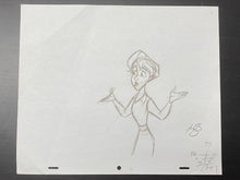Load image into Gallery viewer, 101 Dalmatians: The Series (1997) - Original Animation Drawing of Anita Radcliffe
