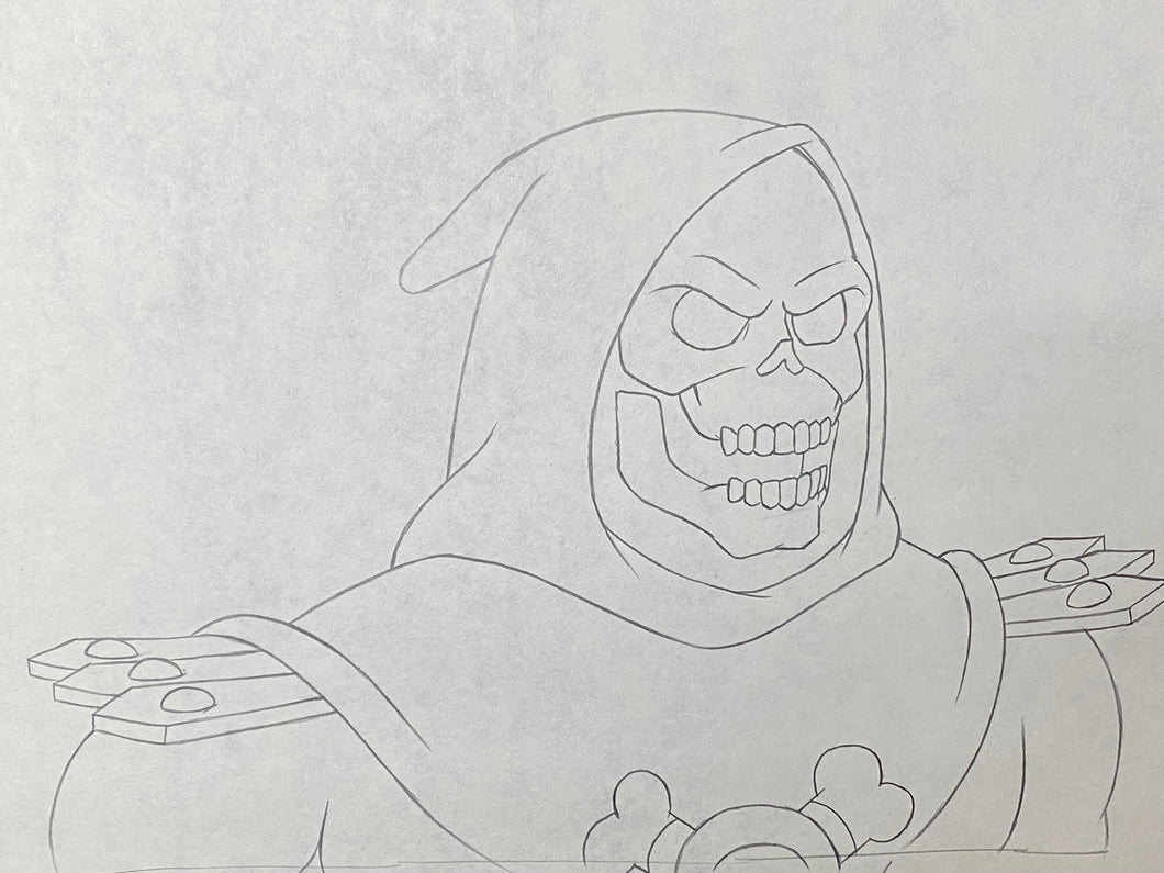 He-Man and the Masters of the Universe - Original drawing of Skeletor