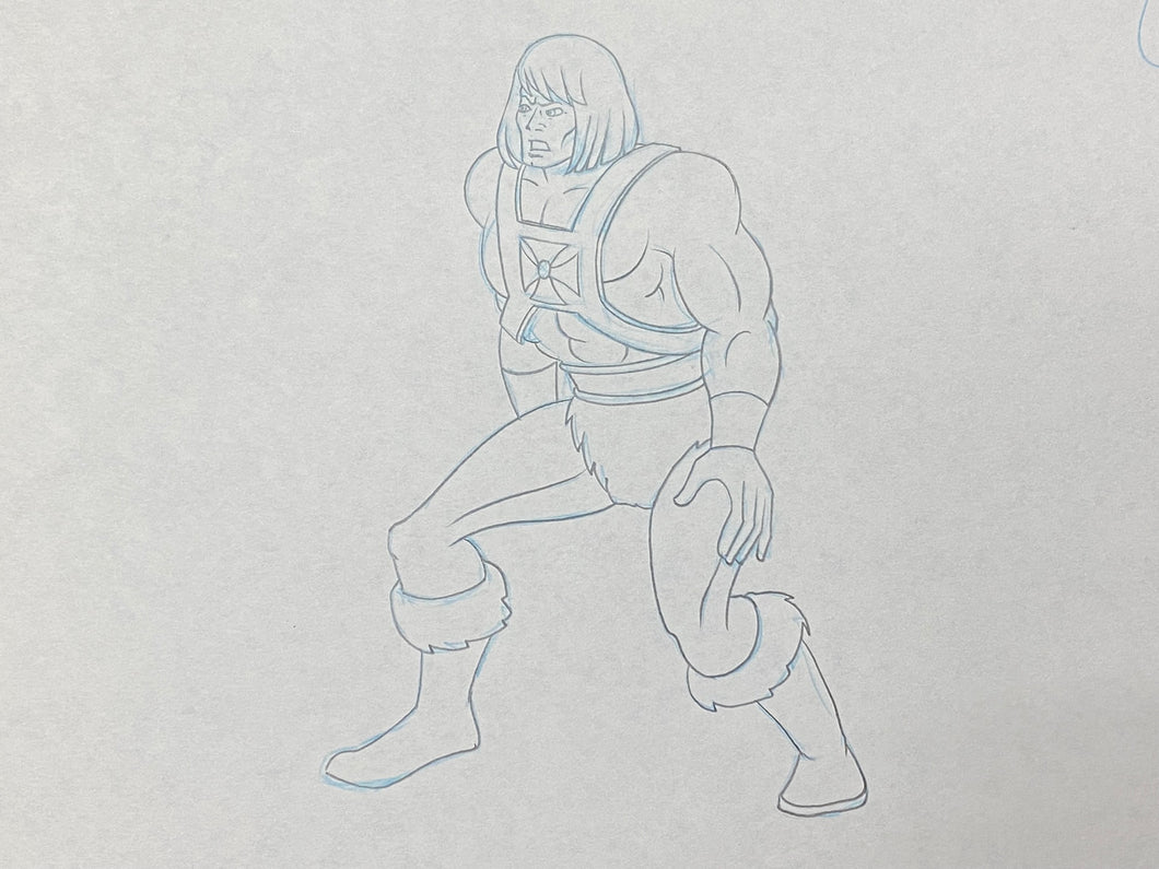 He-Man and the Masters of the Universe - Original drawing of He-Man