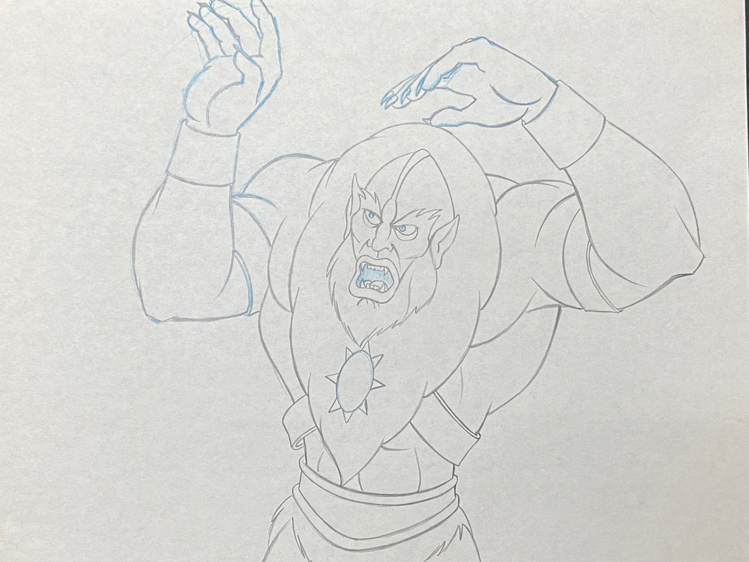 He-Man and the Masters of the Universe - Original drawing