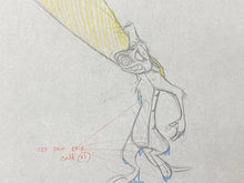 Load image into Gallery viewer, Lion King - Original Animation Drawing of Timon
