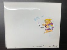 Load image into Gallery viewer, The Flintstones - Original animation cel and drawing of Bernard &quot;Barney&quot; Rubble
