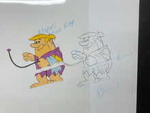 Load image into Gallery viewer, The Flintstones - Original animation cel and drawing of Bernard &quot;Barney&quot; Rubble
