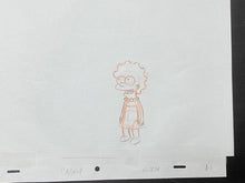 Load image into Gallery viewer, The Simpsons - Original drawing of Lisa Simpson
