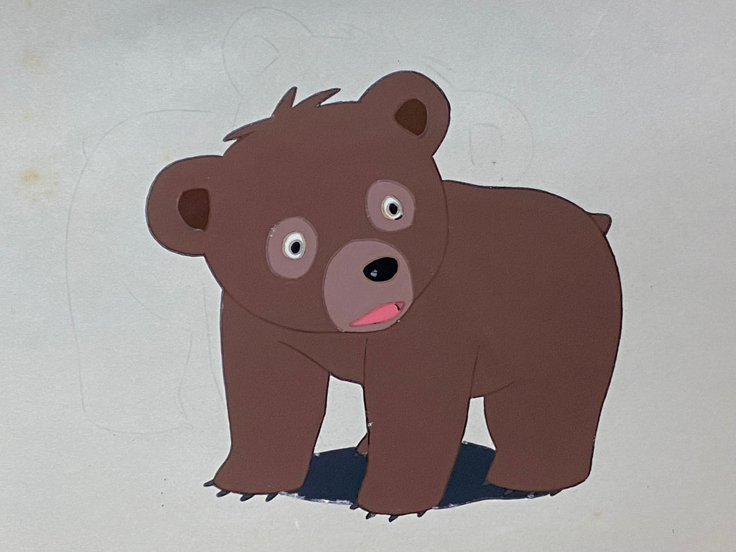 Monarch: The Big Bear of Tallac (Jacky and Nuca) (1977) - Original animation cel and drawing
