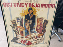 Load image into Gallery viewer, Live and Let Die (1973) - James Bond poster
