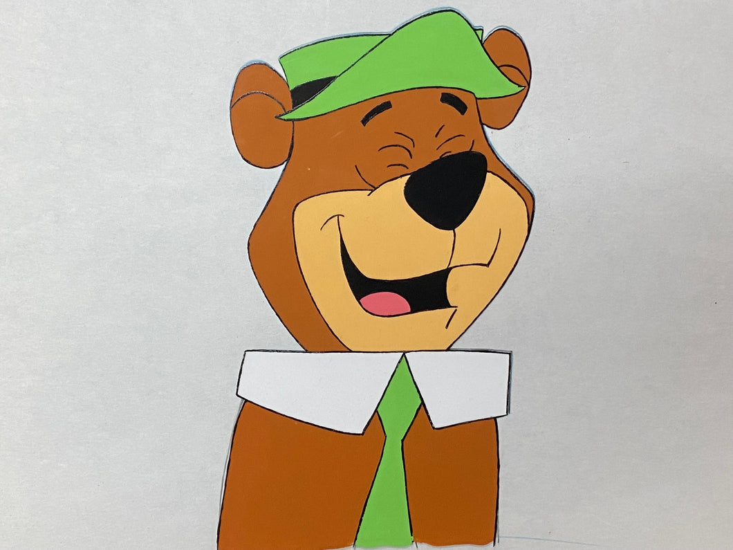 Yogi Bear - Original cel and drawing of Yogi Bear