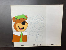 Load image into Gallery viewer, Yogi Bear - Original cel and drawing of Yogi Bear
