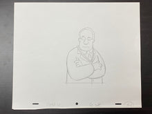 Load image into Gallery viewer, The Simpsons - Original drawing of Dr. Julius Hibbert
