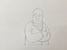 Load image into Gallery viewer, The Simpsons - Original drawing of Dr. Julius Hibbert
