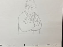 Load image into Gallery viewer, The Simpsons - Original drawing of Dr. Julius Hibbert
