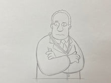 Load image into Gallery viewer, The Simpsons - Original drawing of Dr. Julius Hibbert
