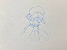 Load image into Gallery viewer, The Simpsons - Original drawing of Apu Nahasapeemapetilon
