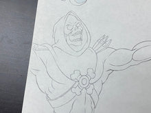 Load image into Gallery viewer, He-Man and the Masters of the Universe - Original drawing of Skeletor
