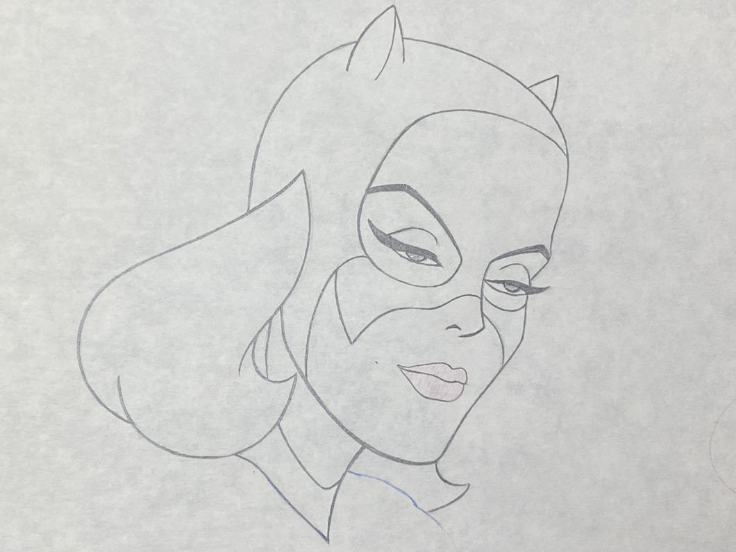 The Adventures of Batman - Original drawing of Batgirl