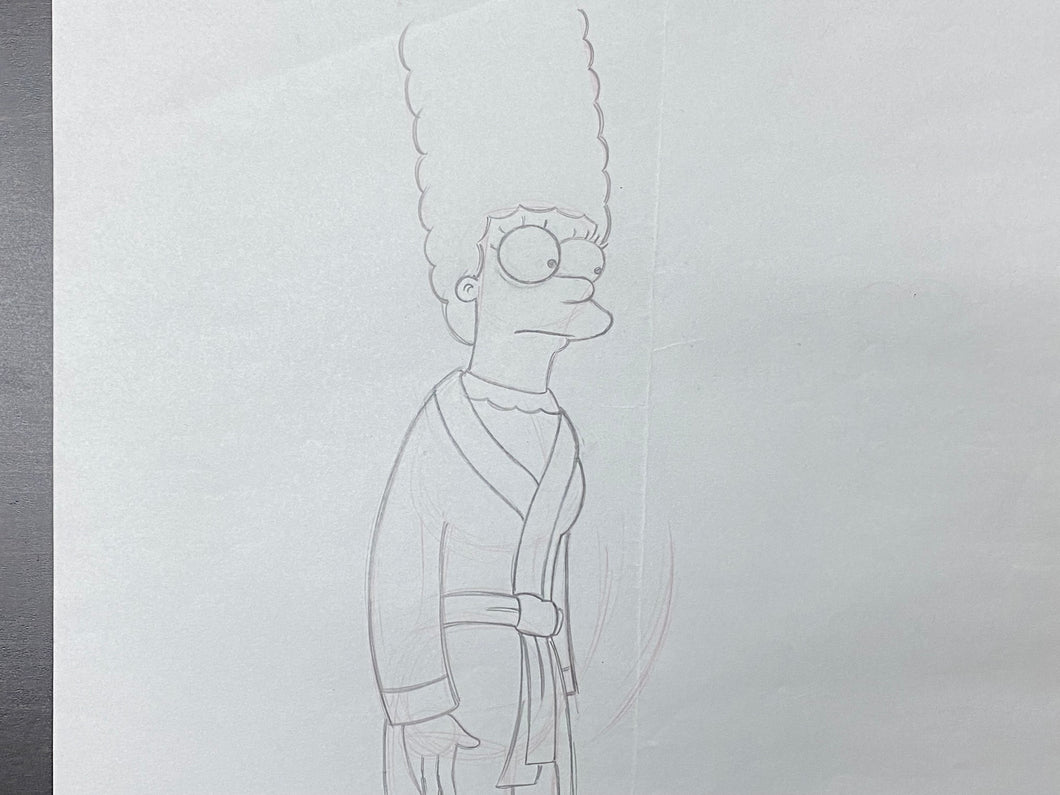 The Simpsons - Original drawing of Marge Simpson