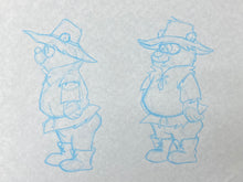 Load image into Gallery viewer, The Adventures of Don Coyote and Sancho Panda - Character Study Animation Drawing (Hanna-Barbera, 1989)
