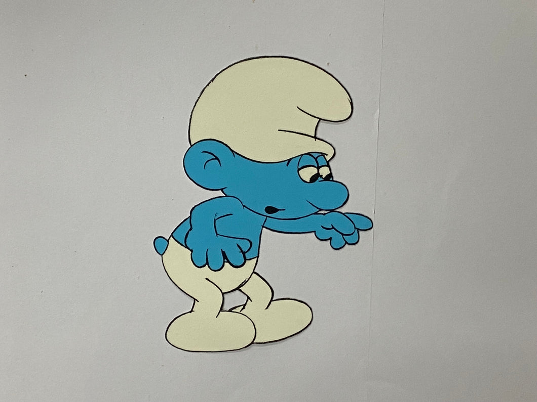 The Smurfs - Original animation cel