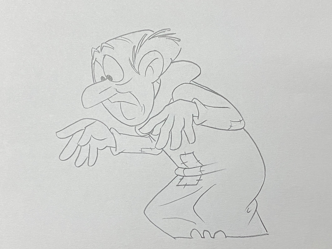 The Smurfs - Original animation drawing of Gargamel