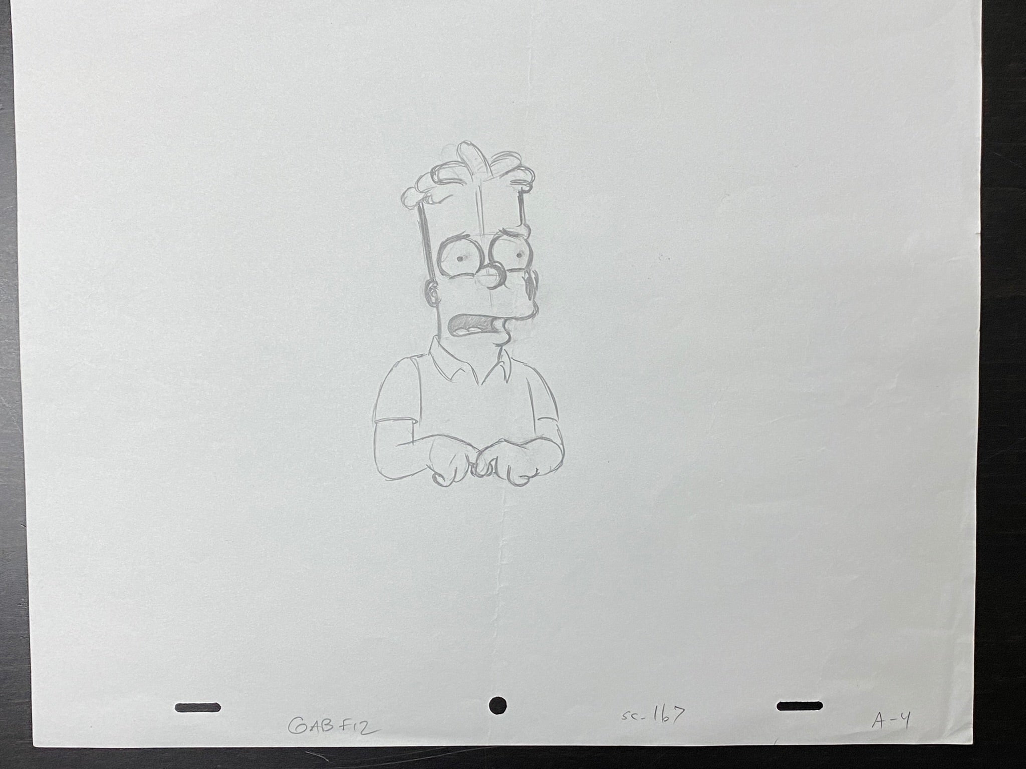 The Simpsons - Original drawing of Bart Simpson (as adult) – Gallery  Animation