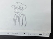 Load image into Gallery viewer, The Simpsons - Original drawing of Waylon Smithers
