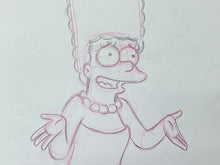 Load image into Gallery viewer, The Simpsons - Original drawing of Marge Simpson
