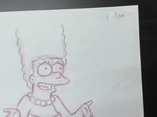 Load image into Gallery viewer, The Simpsons - Original drawing of Marge Simpson
