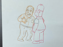 Load image into Gallery viewer, The Simpsons - Original drawing of Homer Simpson and The Yes Guy
