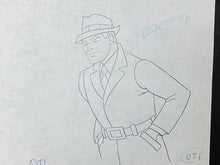 Load image into Gallery viewer, The Dick Tracy Show - Original drawing of Dick Tracy

