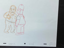 Load image into Gallery viewer, The Simpsons - Original drawing of Homer Simpson and The Yes Guy
