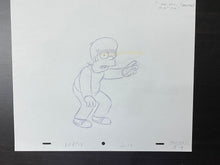 Load image into Gallery viewer, The Simpsons - Original drawing of Homer Simpson, young
