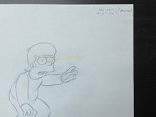 Load image into Gallery viewer, The Simpsons - Original drawing of Homer Simpson, young
