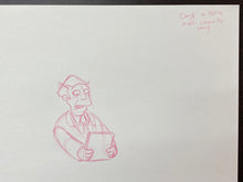 Load image into Gallery viewer, The Simpsons - Original drawing of Seymour Skinner
