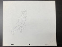 Load image into Gallery viewer, Tintin - Original drawing of Captain Haddock (On a marché sur la lune)
