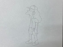 Load image into Gallery viewer, The Simpsons - Original drawing of Otto Mann
