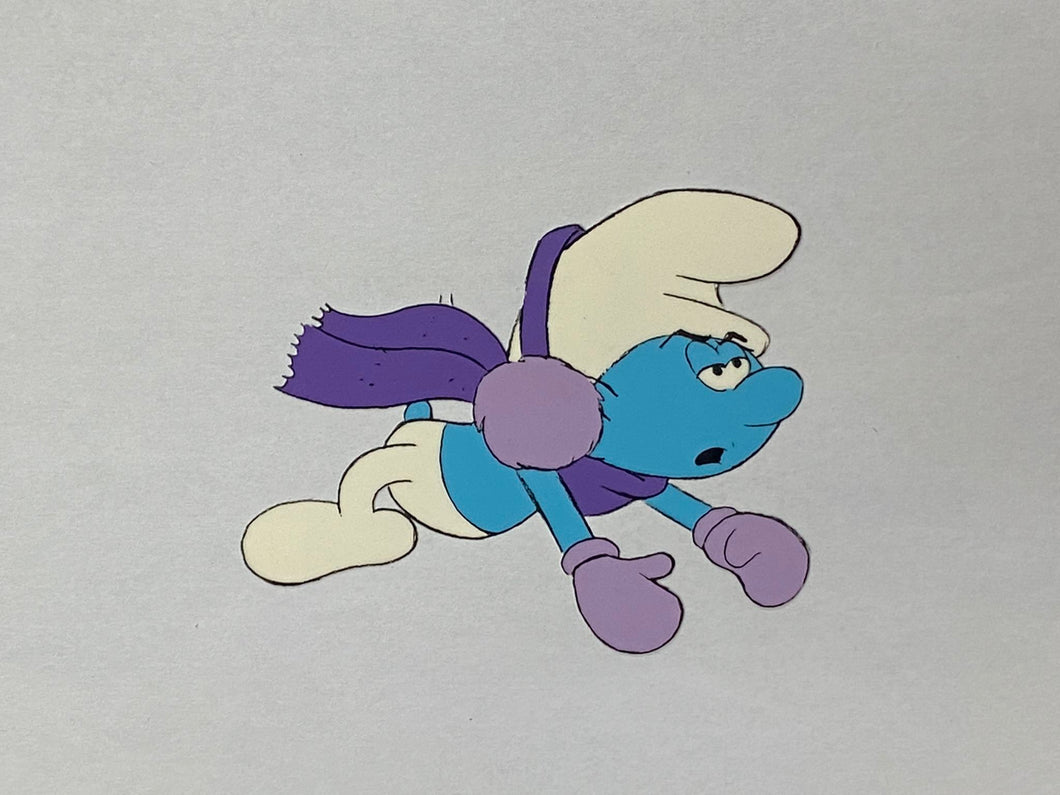 The Smurfs - Original animation cel