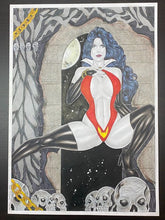 Load image into Gallery viewer, Vampirella - Drawing by George Santiago (2020)

