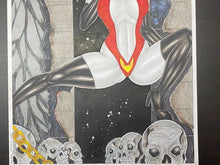 Load image into Gallery viewer, Vampirella - Drawing by George Santiago (2020)
