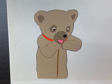 Load image into Gallery viewer, Monarch: The Big Bear of Tallac (Jacky and Nuca) (1977) - Original animation cel and drawing

